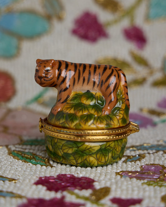 TIGER Snuff Jewlery Box