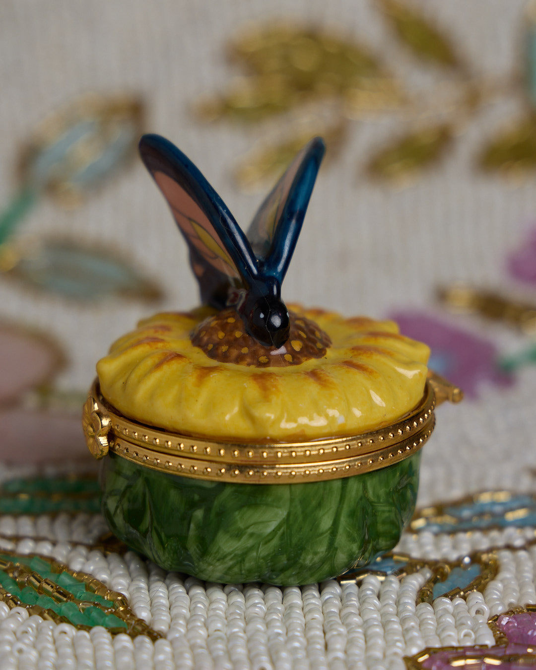 BUTTERFLY Snuff Jewlery Box