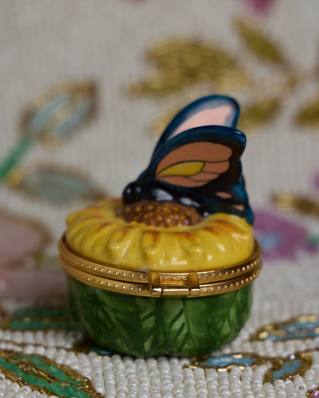 BUTTERFLY Snuff Jewlery Box