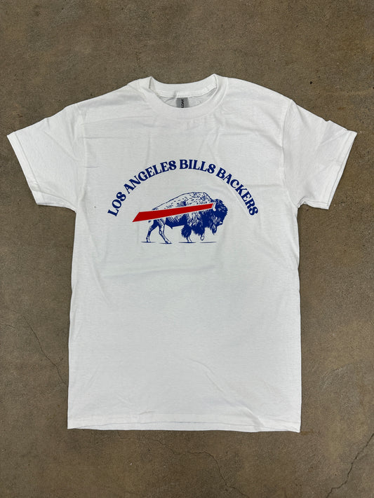 LA Bills Backer White T-Shirt