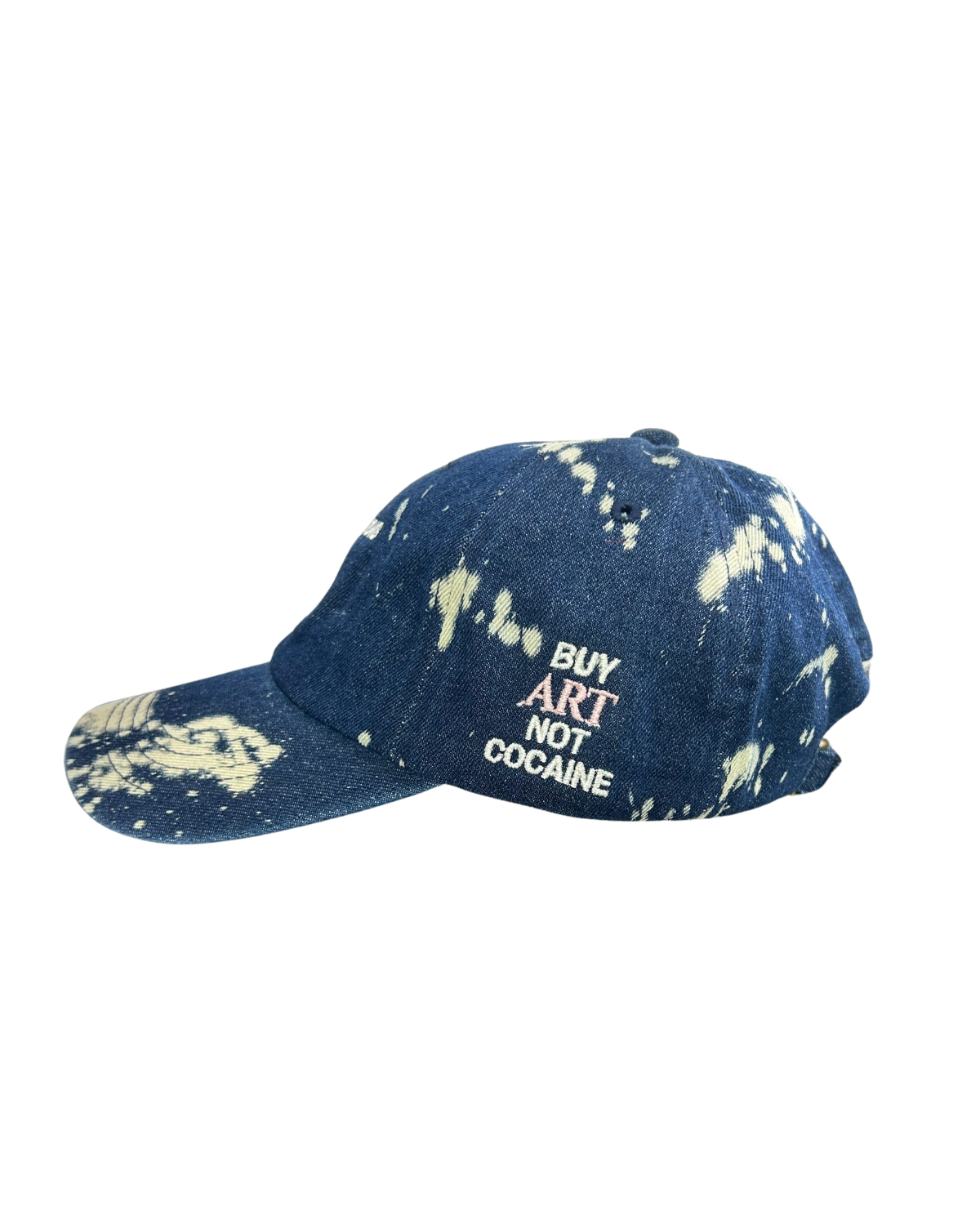 HOVSE OF LIONS x ARTACHE HOTEL Denim Bleach Splatter Hat