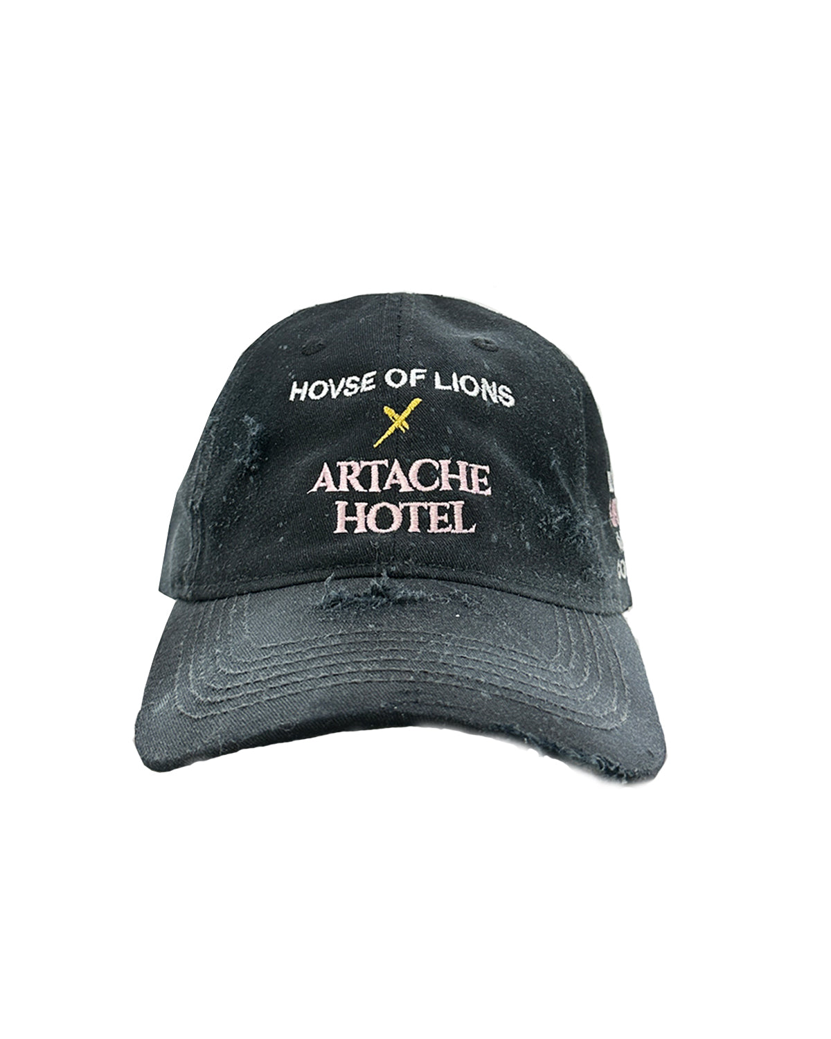 HOVSE OF LIONS x ARTACHE HOTEL Destroyed Dad Hat